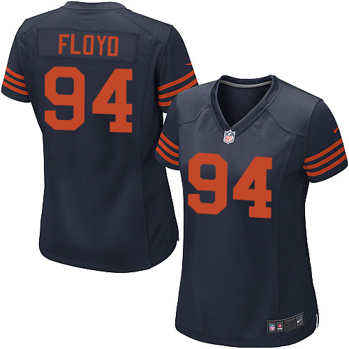 Women's Game Leonard Floyd Nike Jersey Navy Blue Alternate - #94 1940s Throwback NFL Chicago Bears